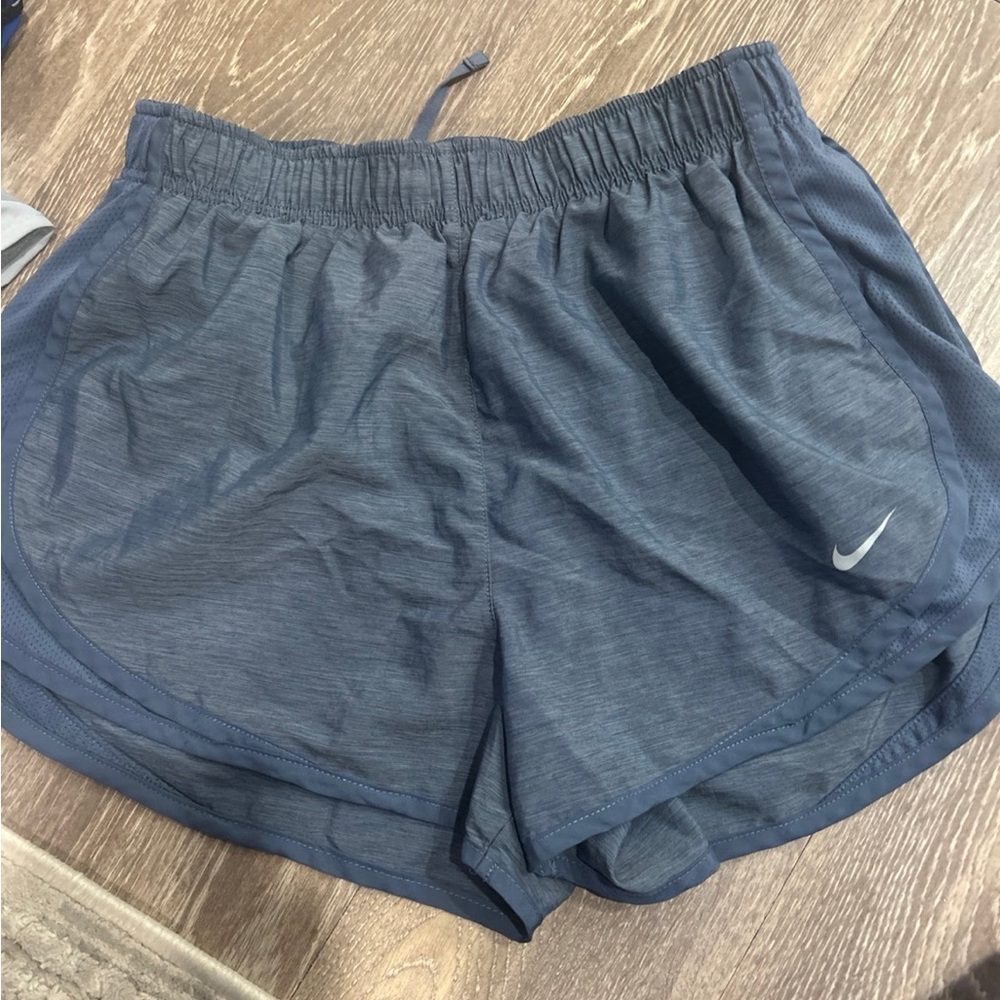 Nike Women's Blue Gray Athletic Shorts
